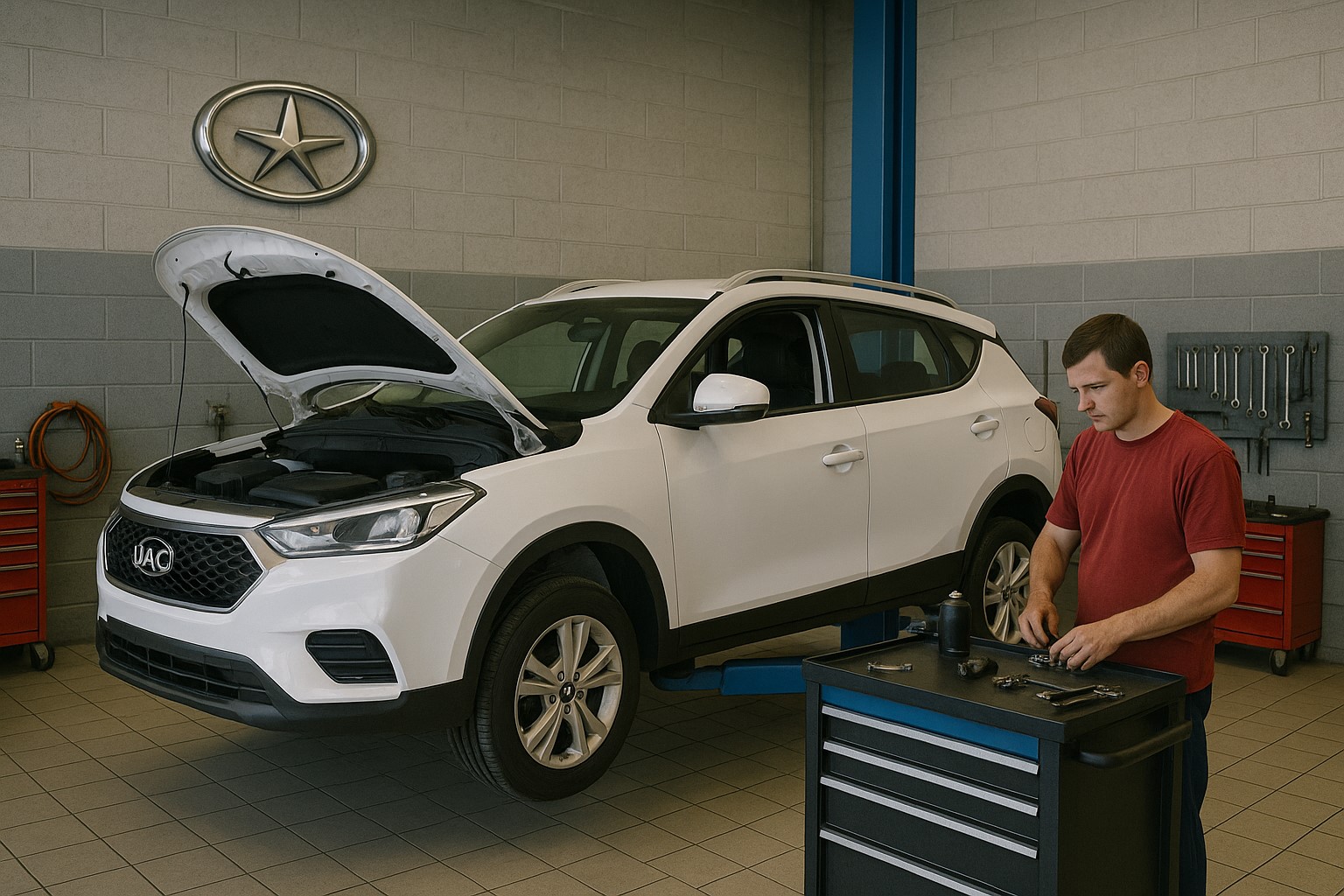 تعمیرگاه تخصصی جک و لیفان در تهران - اکبر توکیو