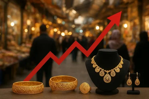 قیمت طلا ۱۸ عیار در کمال ناباوری ریزشی شد (۵ آبان)