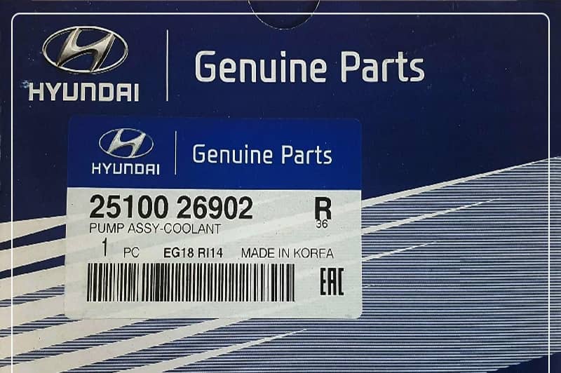 ویژگی‌های لوازم یدکی Genuine