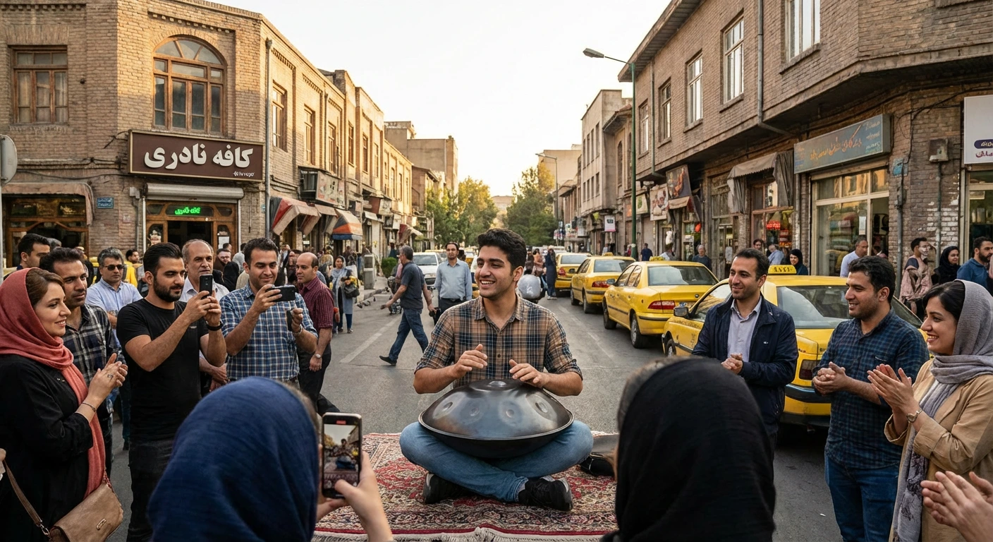 بازار موسیقی در رکود اقتصادی؟ نگاهی به افزایش خرید سازهای آرامش‌بخش مانند هنگ درام