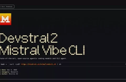 میسترال مدل‌های کدنویسی قدرتمند Devstral 2 و Vibe CLI را معرفی کرد