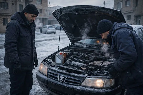 علت استارت نخوردن ماشین در هوای سرد