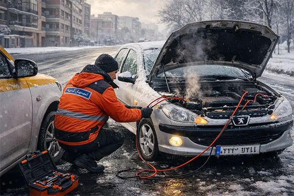 علت استارت نخوردن ماشین در هوای سرد 