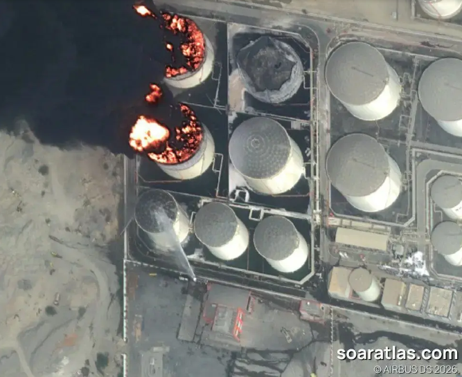 فوری/ حمله ایران به مخازن نفتی امارات + عکس