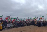 اجتماع مردم در دشت پرزان شهرضا در سال‌روز واقعه طبس