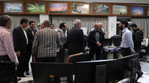 بازدید پزشکیان از وزارت نیرو و مدیریت شبکه برق