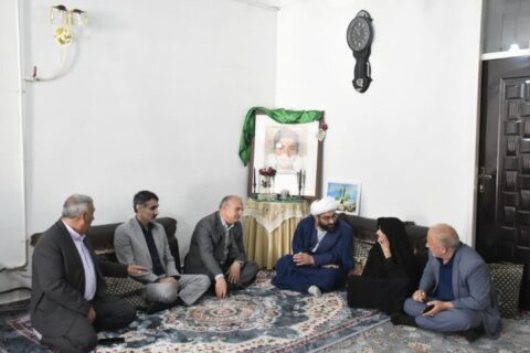 مدیرکل بنیاد شهید لرستان با خانواده شهدای رومشکان دیدار کرد