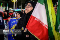 مردم اسفرورین فریاد زدند؛ پشتیبانی از وطن تا پای جان