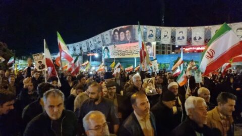 پنجاه و هفتمین قرار شبانه ساوجی‌ها در بیعت با رهبر معظم انقلاب