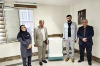 اهدای دستگاه ۲ میلیارد ریالی خیر به بیمارستان هشتگرد