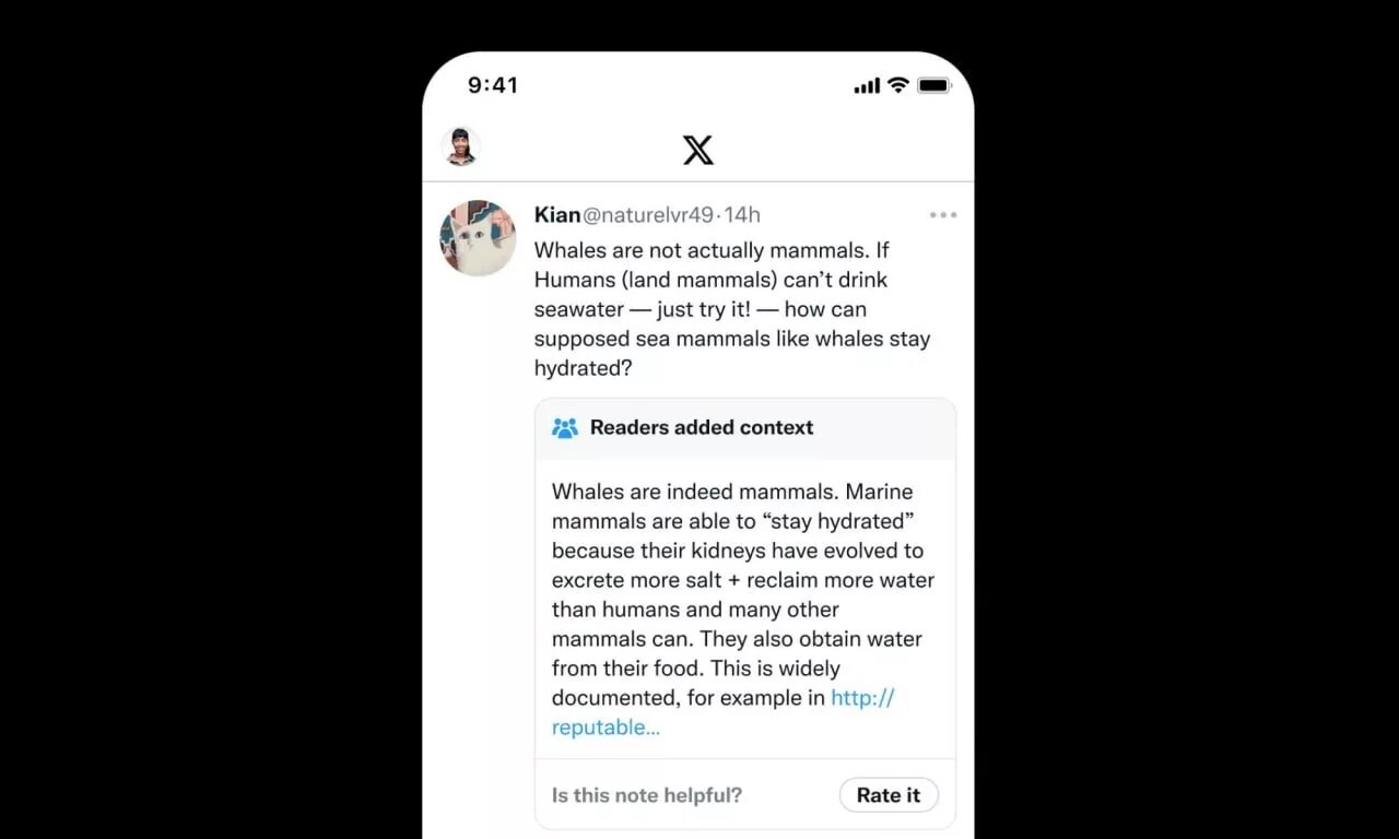 کامیونیتی نوت در ایکس