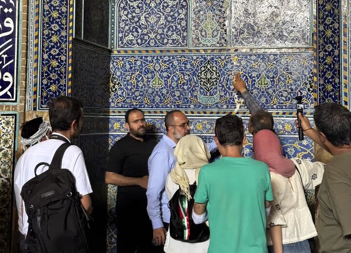 ترک‌های مسجد جامع عباسی و هشدارجهانی؛روایتی از زخم جنگ بر میراث اصفهان