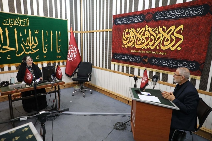 عوامل رادیو اربعین به عشق امام حسین(ع) دلی کار می‌کنند