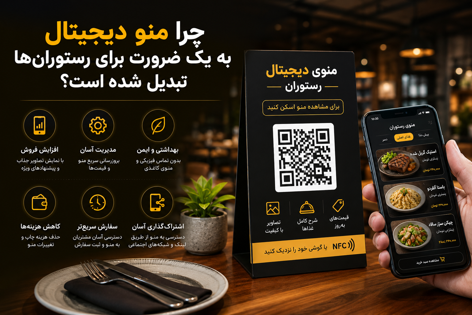 ۱۰ ویژگی کلیدی که یک رستوران خوب و موفق باید داشته باشد