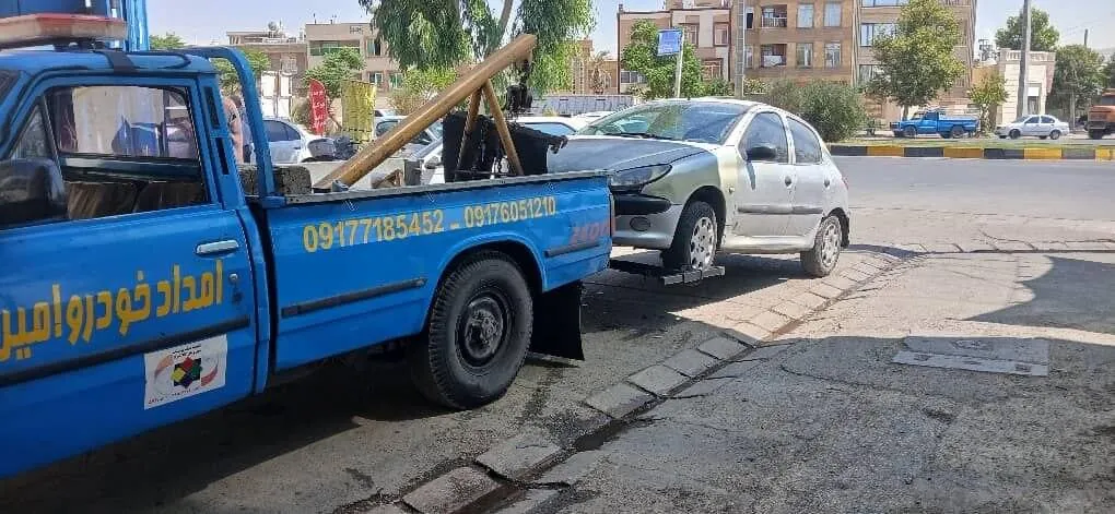 یدک کش امداد خودرو  شیراز ابراهیمی